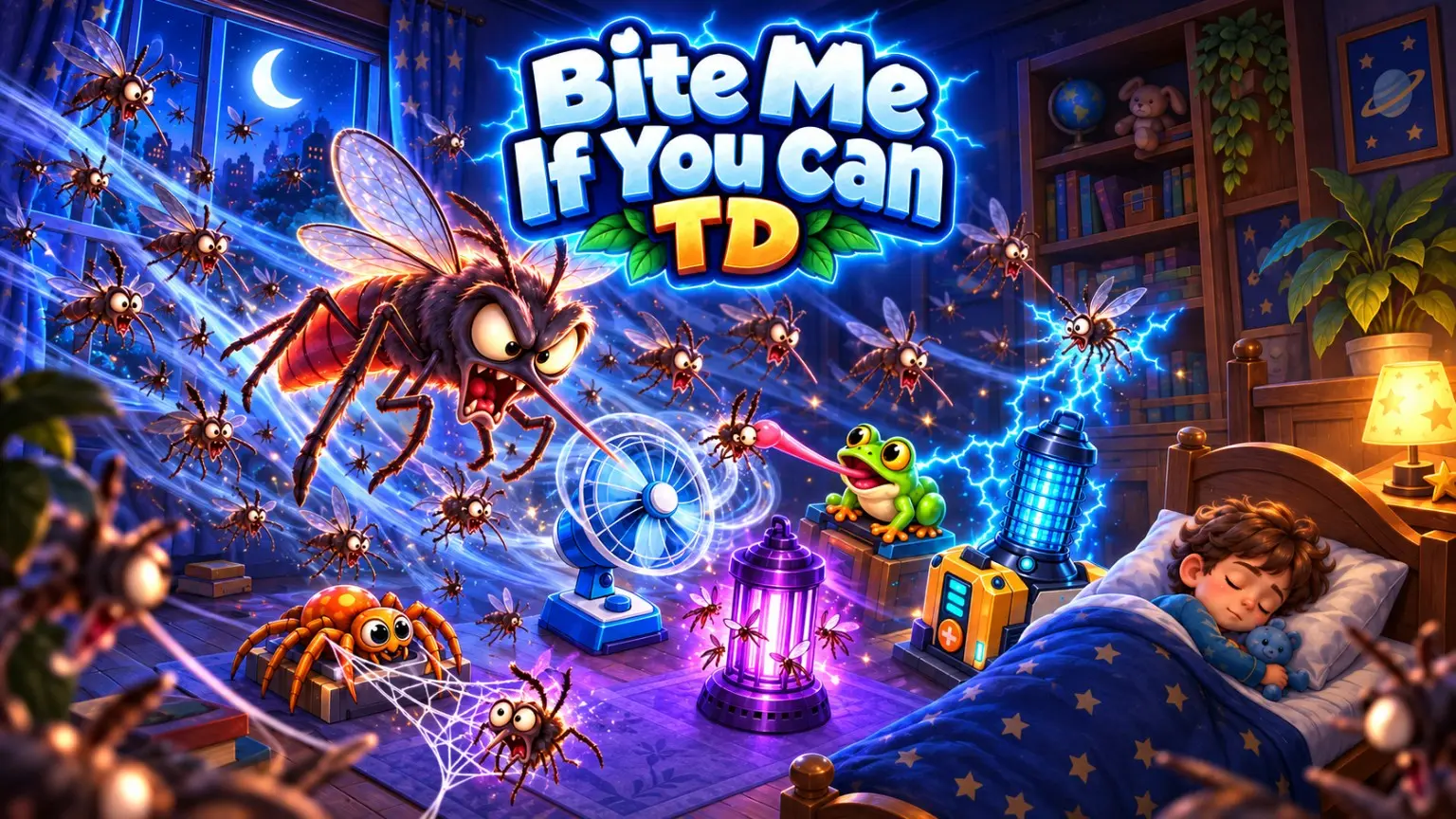 Bite Me If You Can TD game artwork